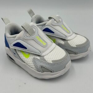 Nike Air Max Bolt TDE Toddler Shoes Pure Platinum Volt Grey CW1629-004 Size 4C